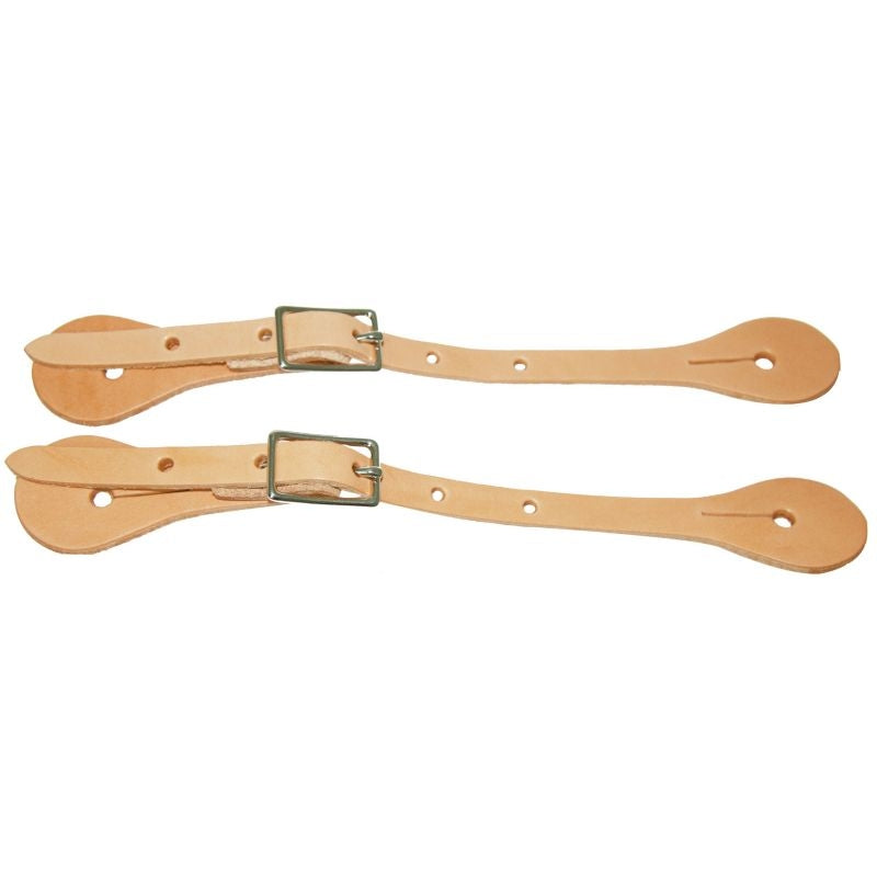 Western Youth Latigo Straight Spur Straps