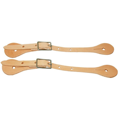 Western Youth Latigo Straight Spur Straps