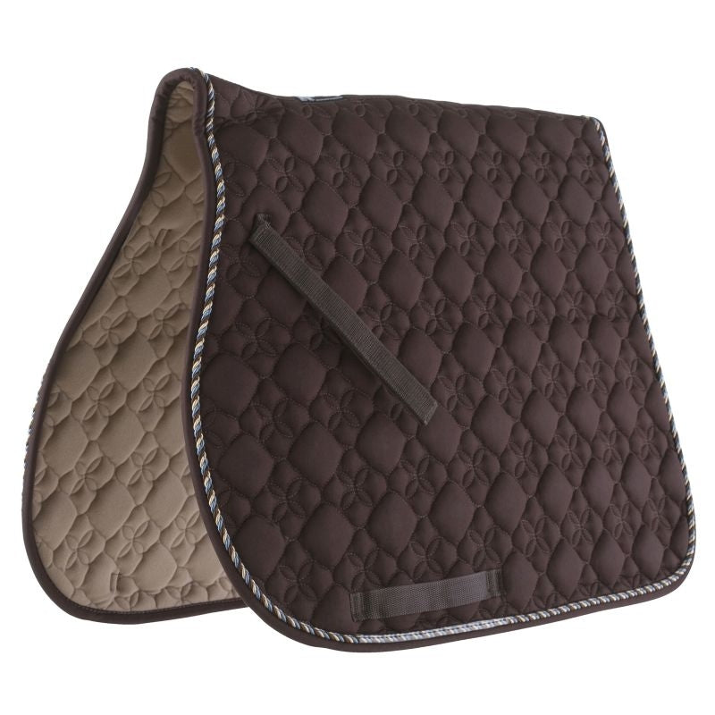 Roma Ecole Flower Diamond All-Purpose Saddle Pad