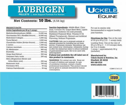 SmartEquine Lubrigen Joint Support Pellets