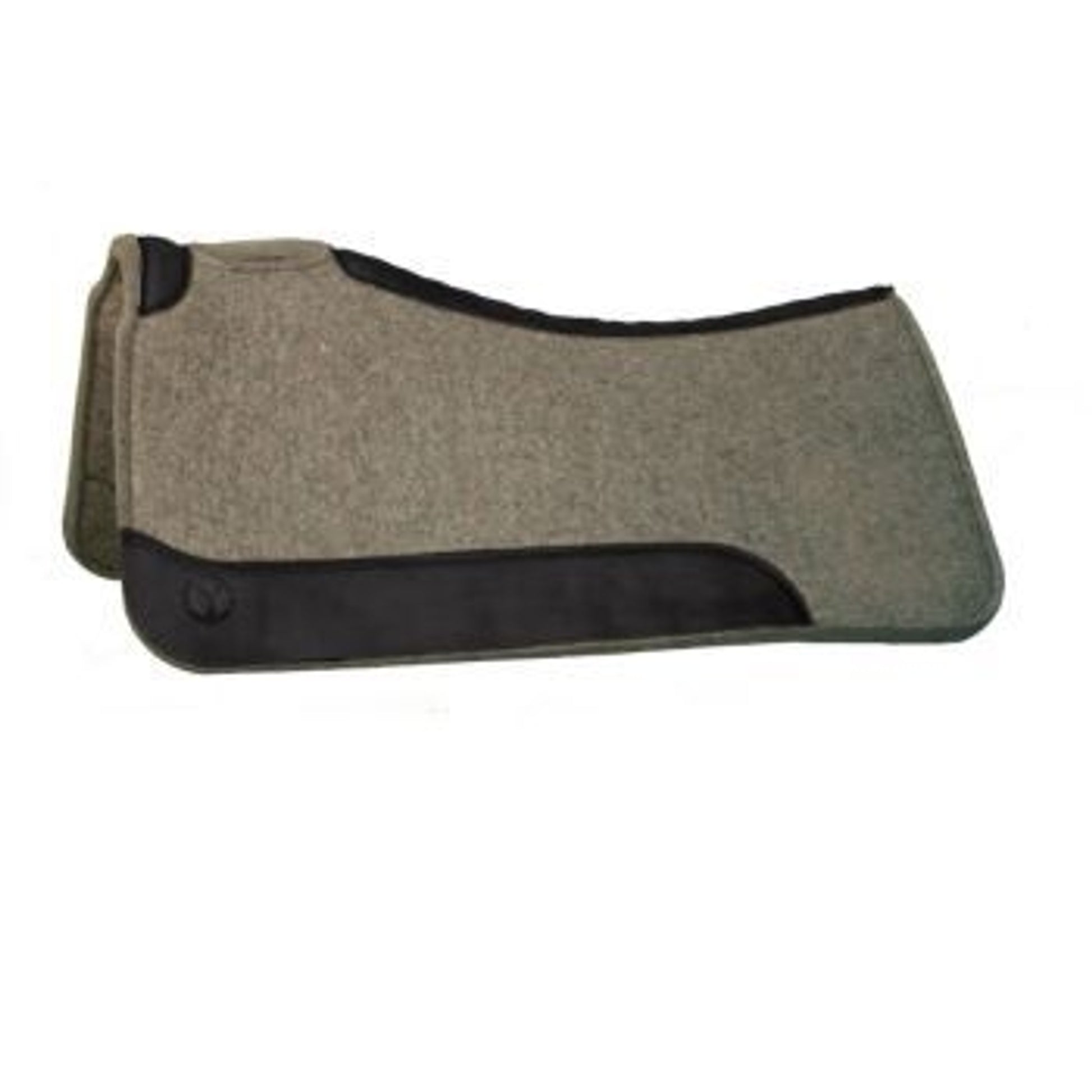 Circle Y Square Choc Wool Felt Pad