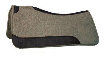 Circle Y Square Choc Wool Felt Pad