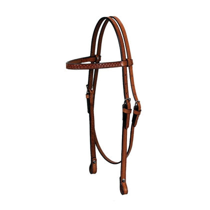 Circle Y Shell Tool Browband Headstall