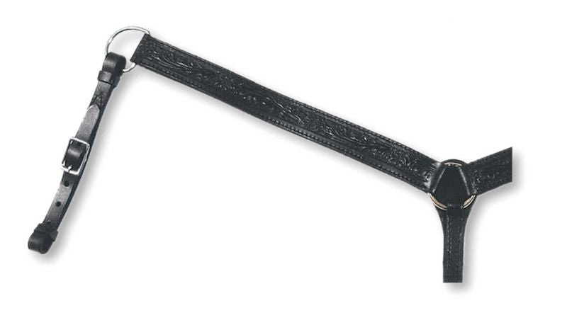 Circle Y Floral Straight Breast Collar