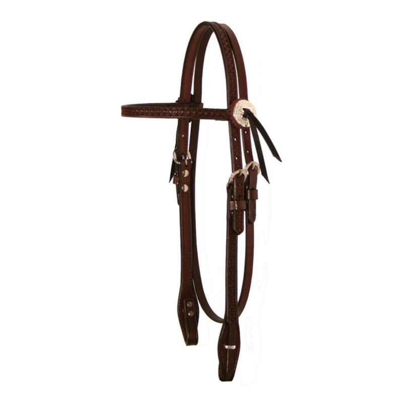 Circle Y Goodnight Diamond Tool Headstall
