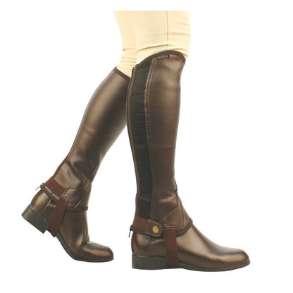Saxon Equileather Adult Half Chaps