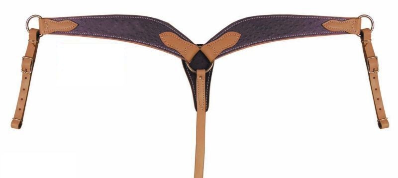 American Saddlery Ostrich Breast Collar