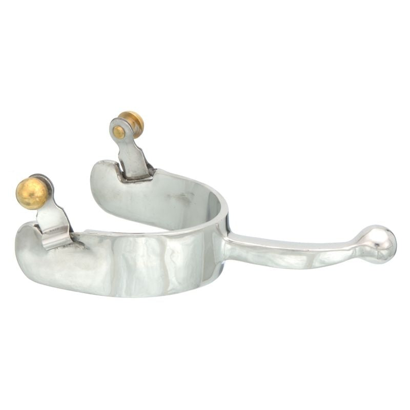 Tough1 SS Long Knob End Equitation Spurs