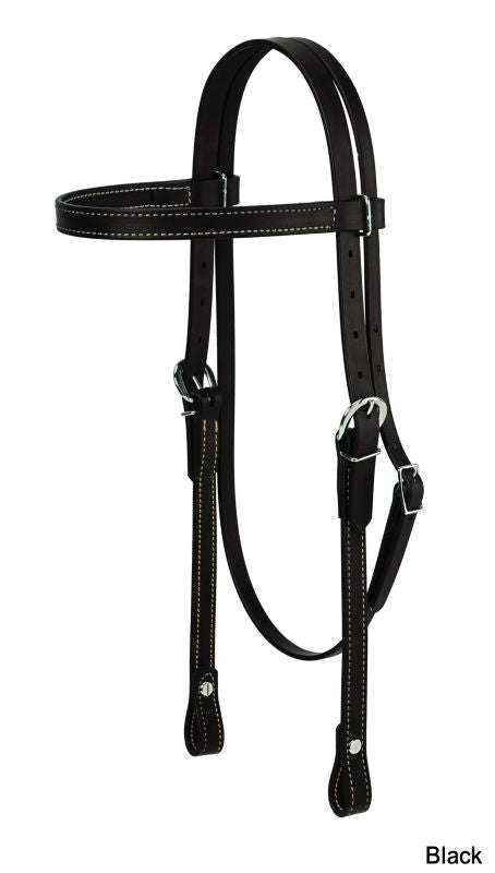Weaver Brahma Synthetic Browband Headstall