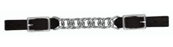 Weaver Brahma Synthetic Flat Link Curb Strap