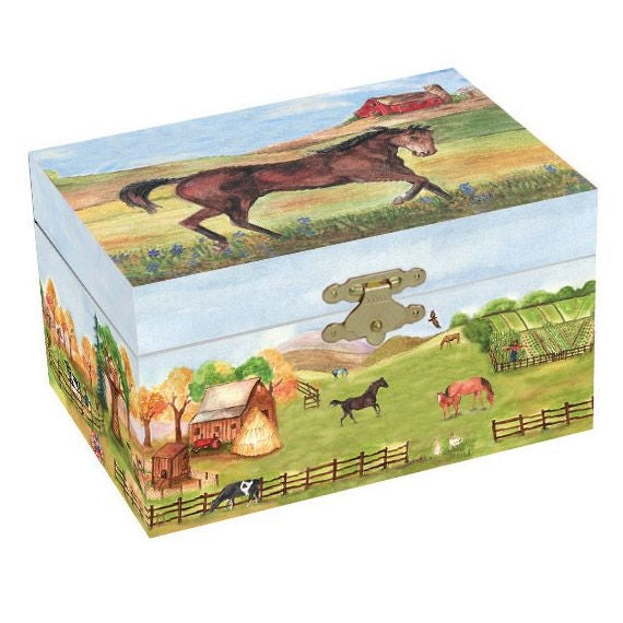Enchantmints Country Horse Music Box