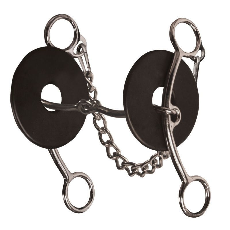 Brittany Pozzi Snaffle Med Lifter Bit