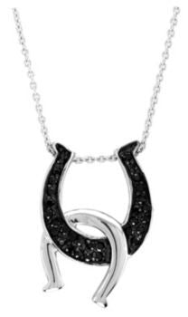Kelly Herd Double Horseshoes Necklace