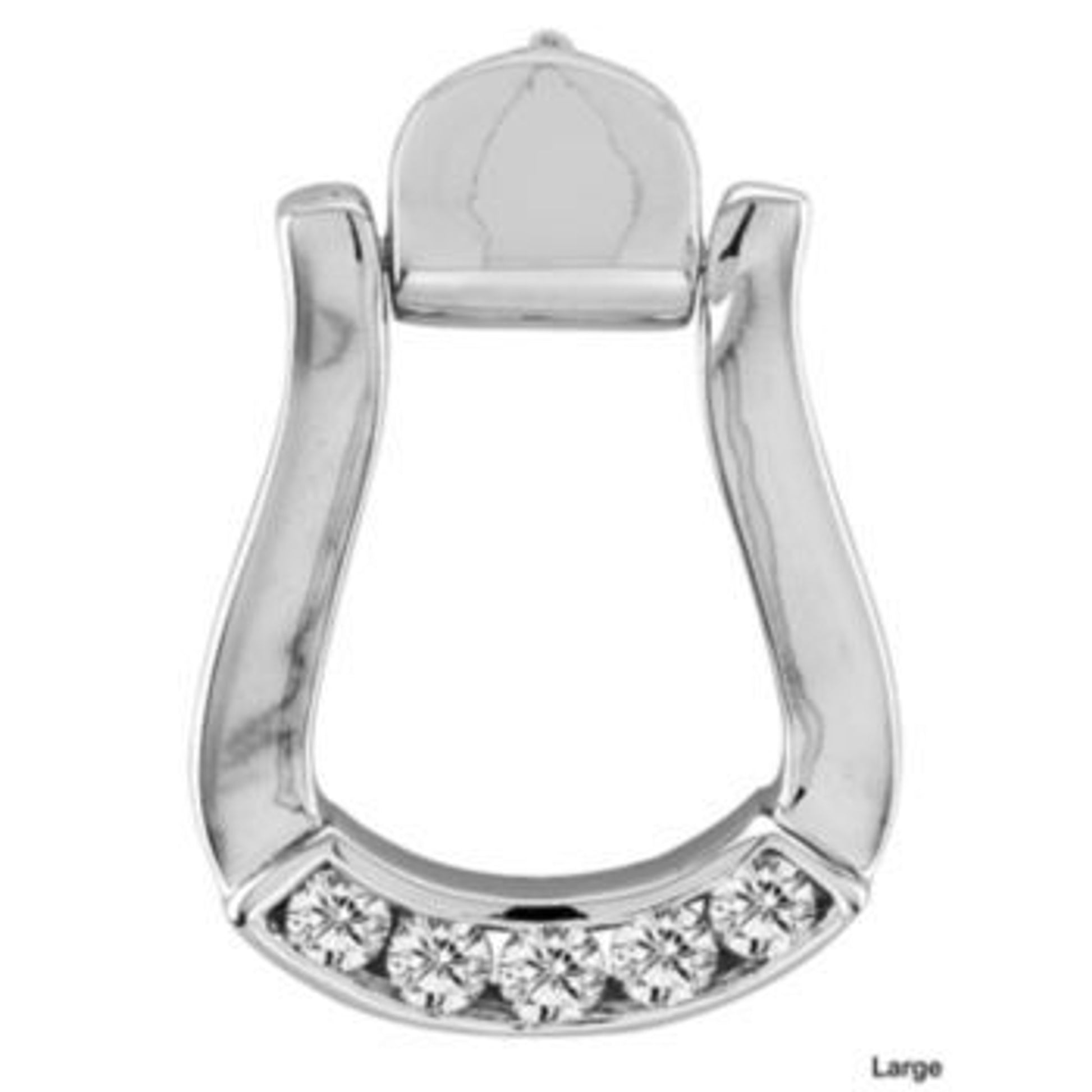 Kelly Herd Oxbow Stirrup Pendant