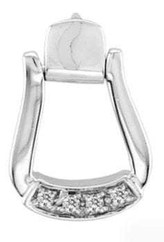 Kelly Herd Oxbow Stirrup Pendant
