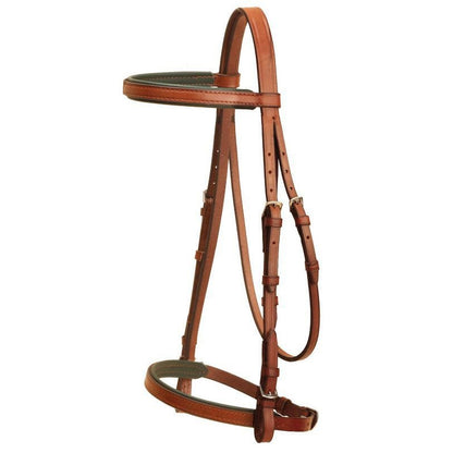 Tory Leather Padded Flat Bridle