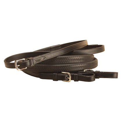 Tory Rubber Grip Competition Reins 60In Havgrn