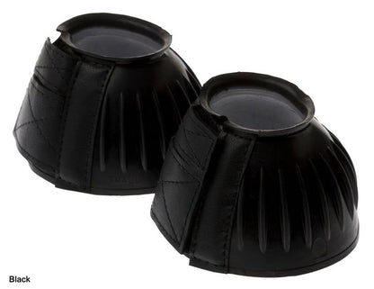 Roma Ribbed Rubber Velcro Bell Boots