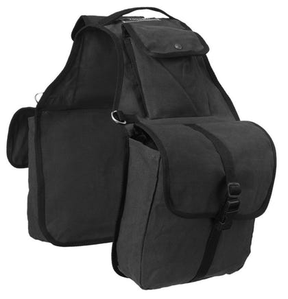 Tough1 Canvas Saddle Bag