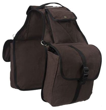 Tough1 Canvas Saddle Bag