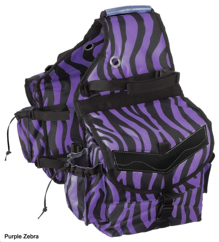 Tough1 Printed Insulated Nylon Saddle Bag