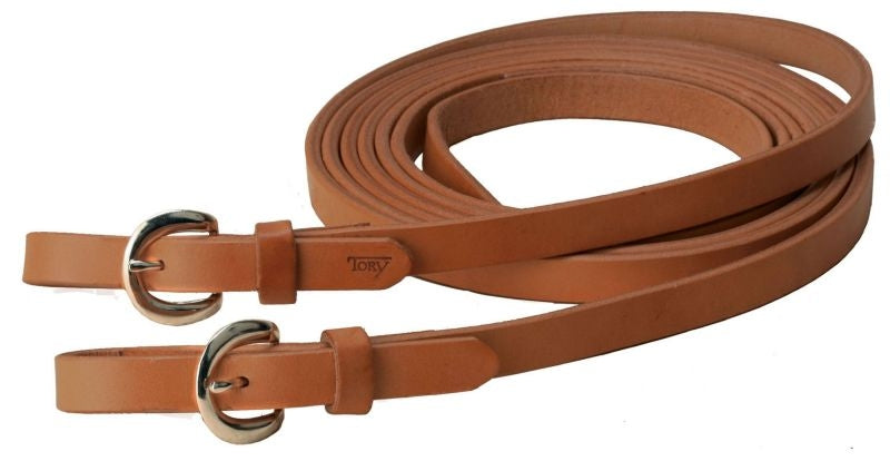 Tory Harness Leather Buckle Split Reins