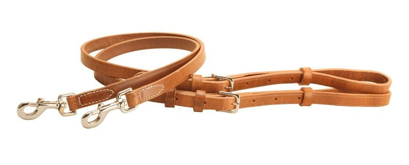 Tory Harness Leather Side Reins