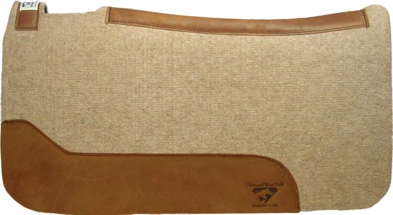 Diamond Wool Contour Cowboy Pad