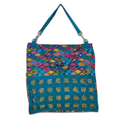 Pro Cho Slow Feeder Hay Bag Flower/Neon