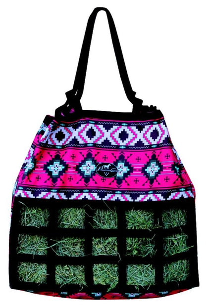 Pro Cho Slow Feeder Hay Bag Flower/Neon