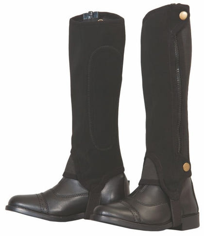 TuffRider Child Grippy Nubuck Half Chap