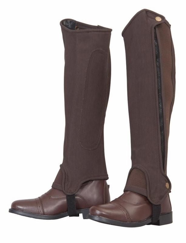 TuffRider Child Grippy Nubuck Half Chap