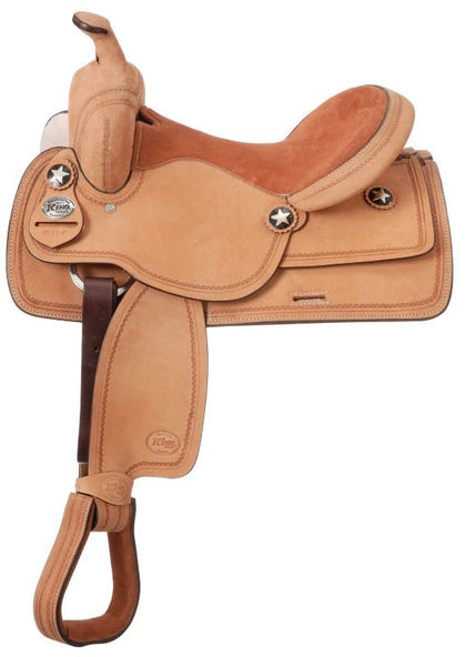 King Bobcat Competition Saddle Pkg 10 Light Oil