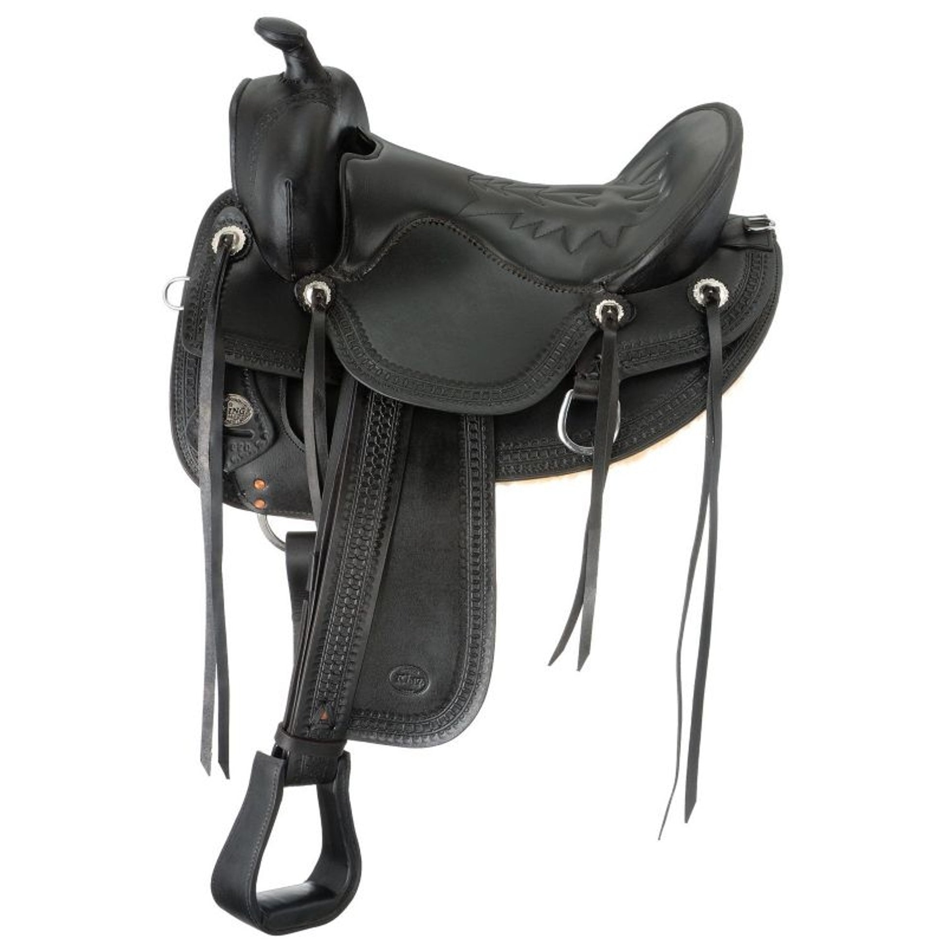 King Series Round Ranch Saddle
