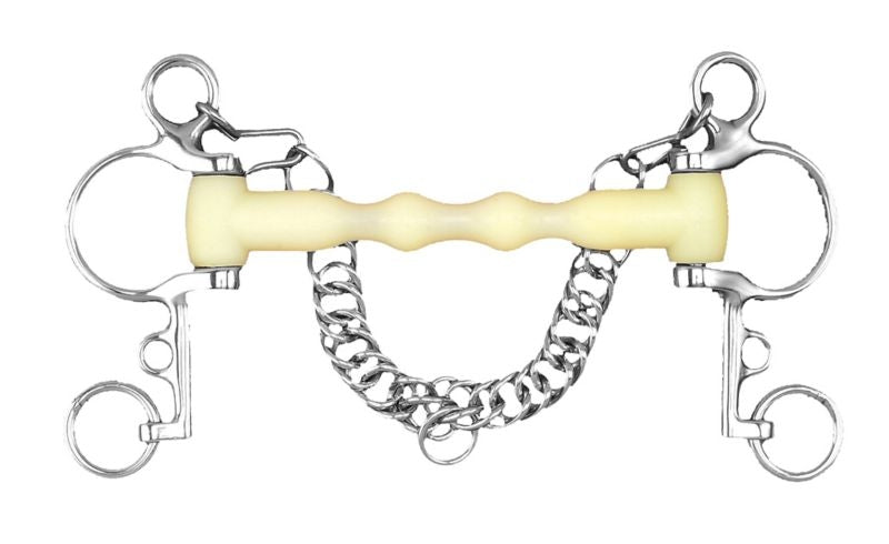 Happy Mouth Shaped Mullen Mouth Pelham Bit
