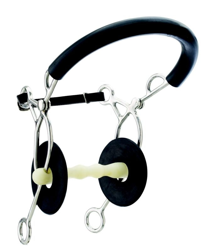 Happy Mouth Shaped Mullen Mouth Hackamore Bit