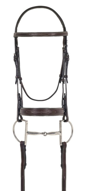 Ovation Fancy Stitch Raised Padded Bridle