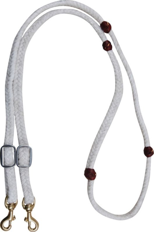 Martin Saddlery Blended Mohair Barrel Rein Buckle Snap Ends