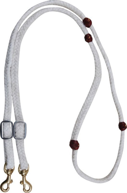 Martin Saddlery Blended Mohair Barrel Rein Buckle Snap Ends