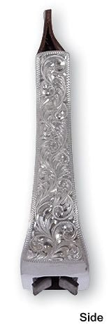 Martin Aluminum Engraved Rubber Tread Stirrups