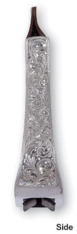 Martin Aluminum Engraved Rubber Tread Stirrups