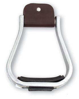 Martin Aluminum Engraved Rubber Tread Stirrups