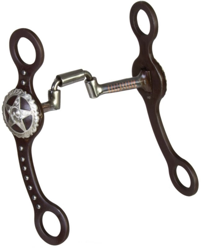 Western SS Star Square Port Long Shank Bit