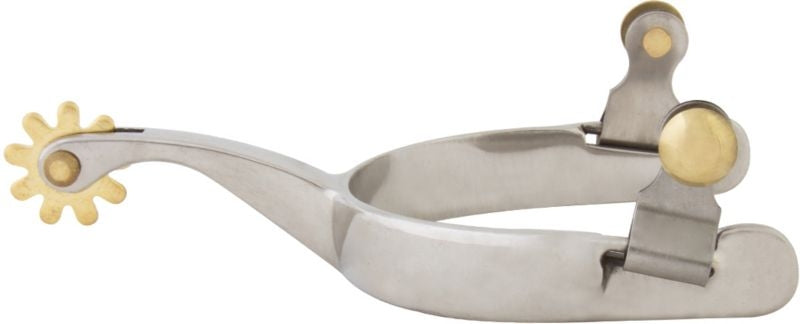 Western SS 10pt Mens Cutting Spurs