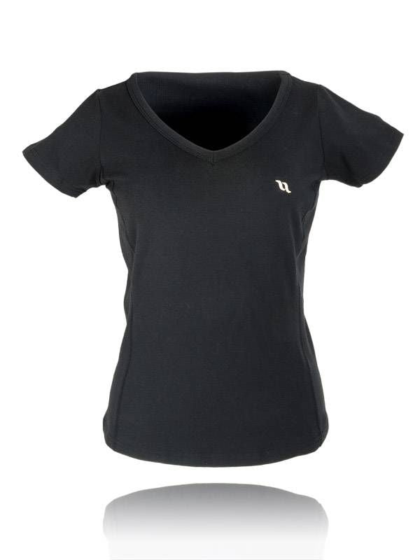 Back On Track Ladies V-Neck T-Shirt