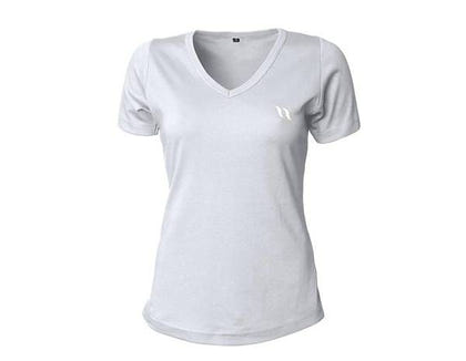 Back On Track Ladies V-Neck T-Shirt