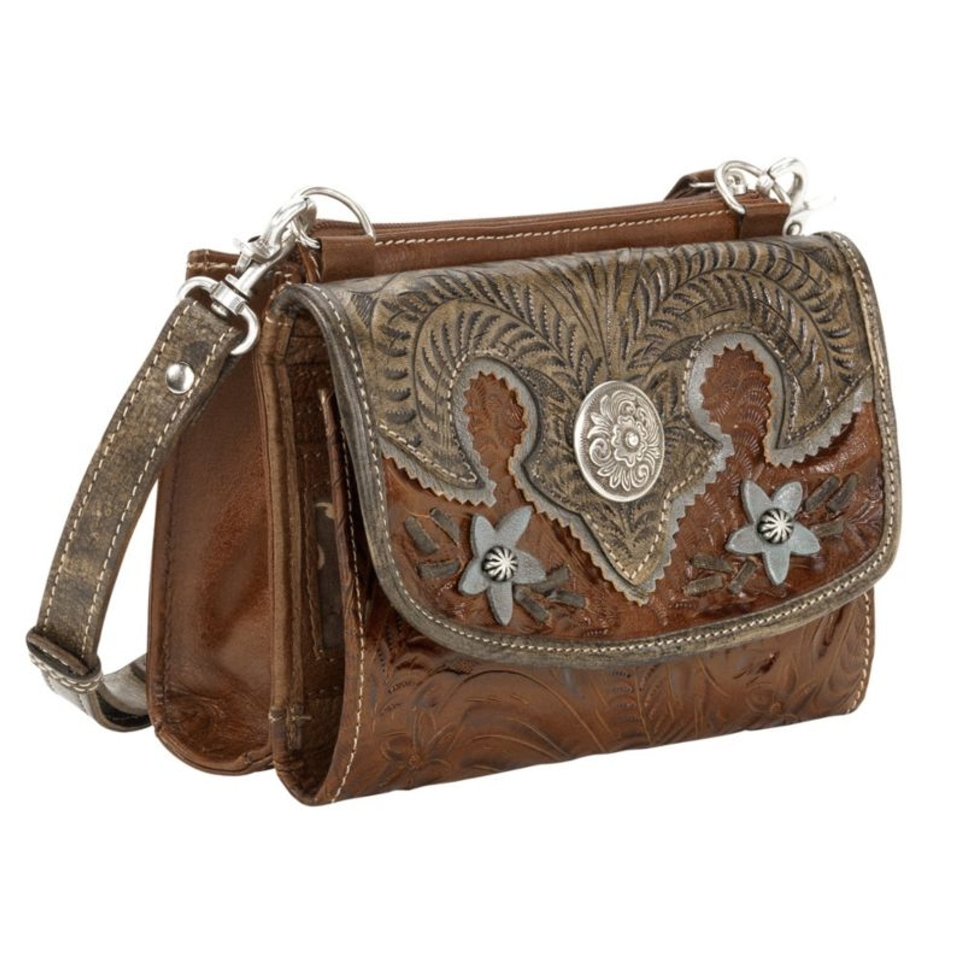 American West Desert Wildflower Crossbody Bag/Wallet