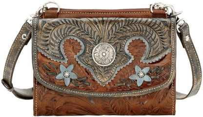 American West Desert Wildflower Crossbody Bag/Wallet