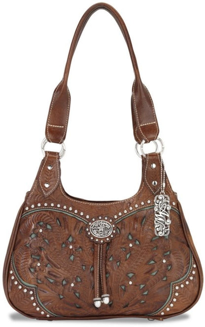 American West Lady Lace Scoop Handbag