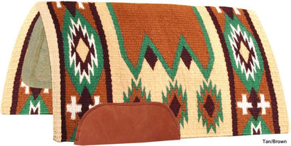 Mustang Laredo Navajo Wool Saddle Pad